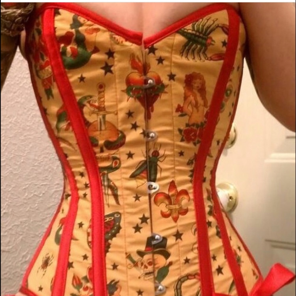 Bespoke corset handmade in the UK